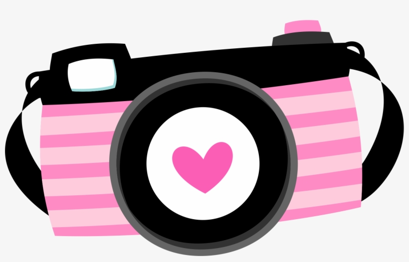 Clipart Boy Camera - Pink Camera Cartoon Png, transparent png