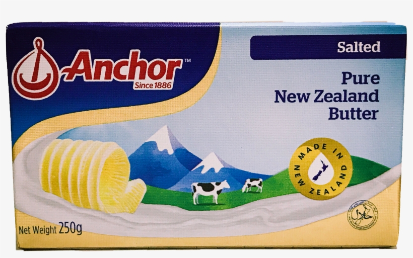Anchor Butter Salted 250g Anchor Butter Sri Lanka 4024x2760 PNG