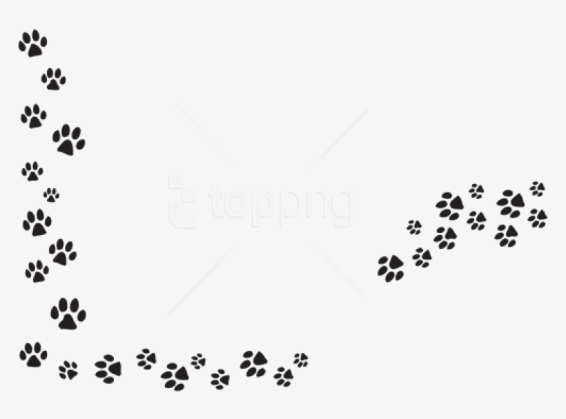 Free Png Download Series Of Paw Prints Png Images Background - Transparent Background Paws Png, transparent png