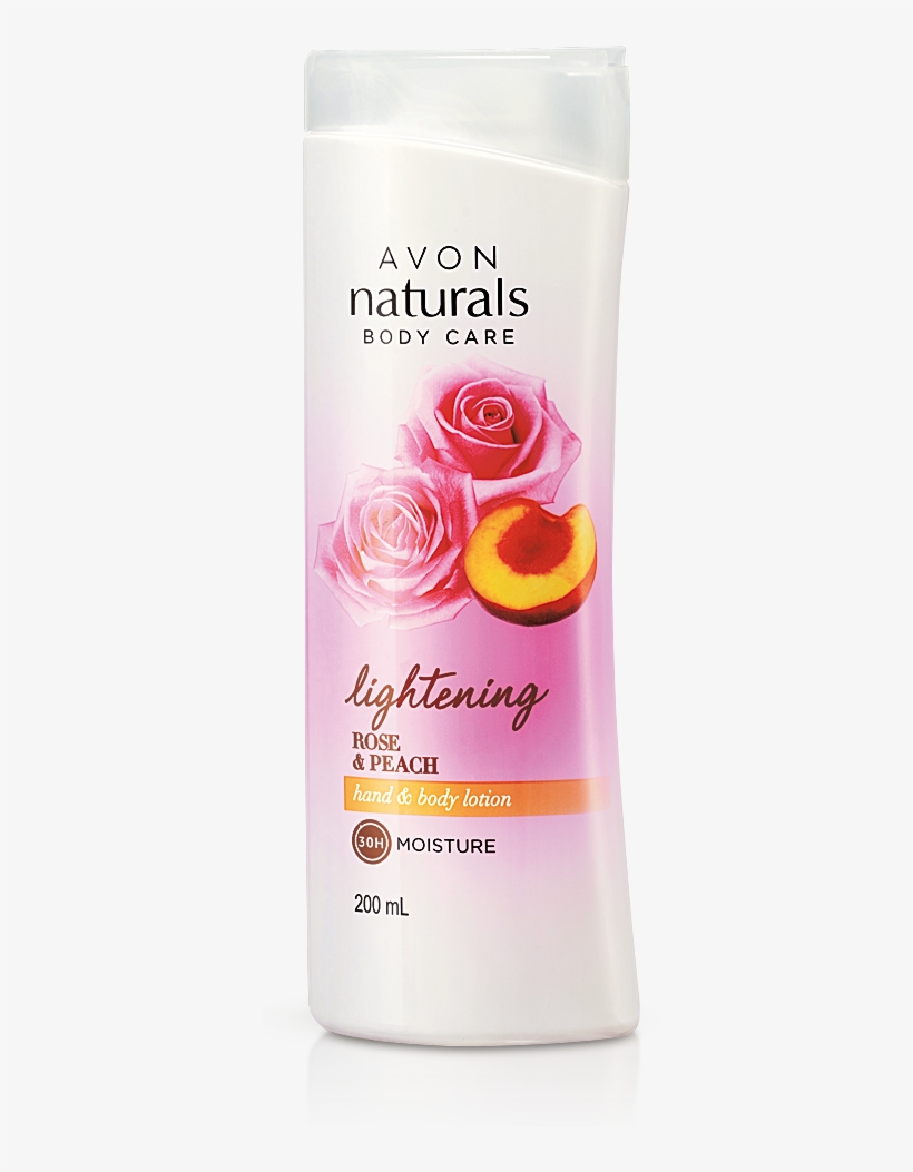 Naturals Lightening Rose & Peach Hand & Body Lotion - Body Wash, transparent png