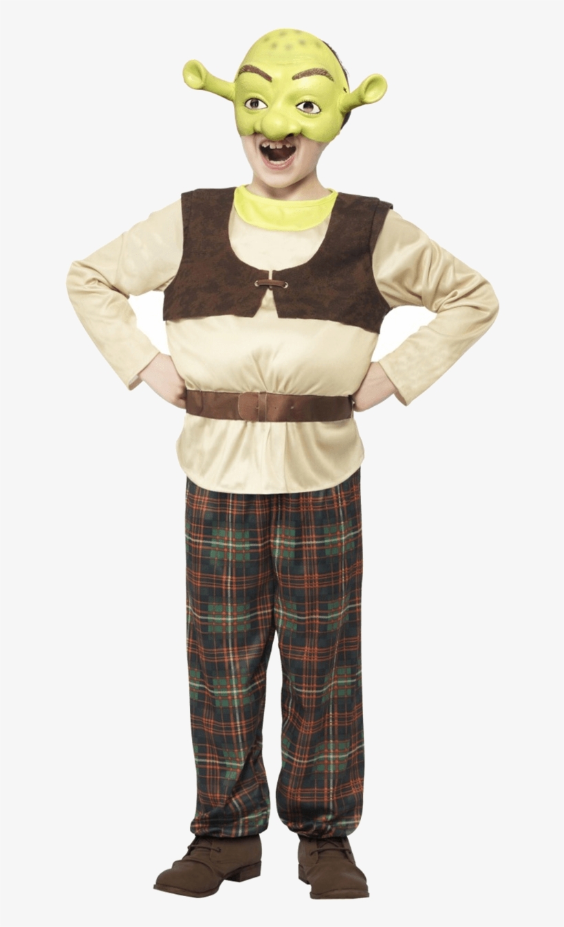 Kids Shrek Costume - Ogre Costumes, transparent png