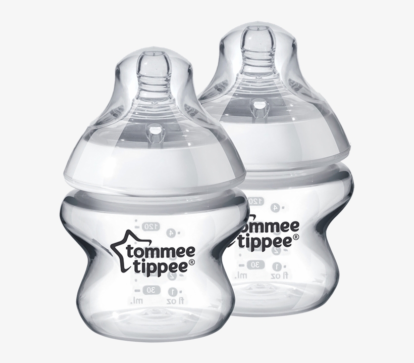 Za 150ml X2 - Tommee Tippee Bottle New Born, transparent png