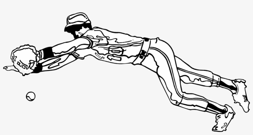 Download Free Printable Clipart And Coloring Pages - Baseball, transparent png