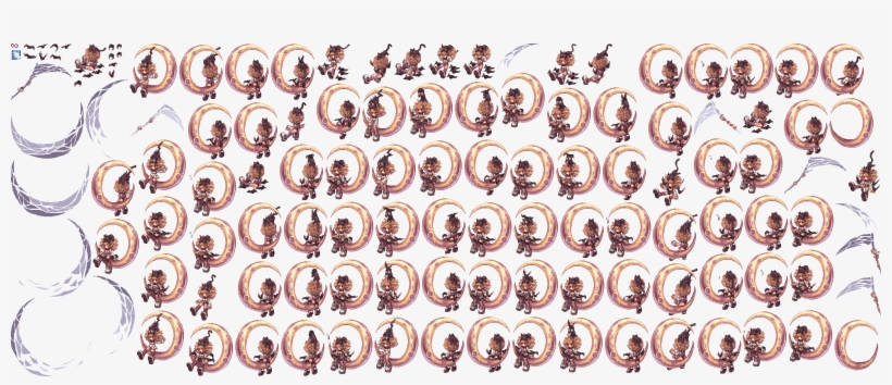 Spritesheet - Loli Ruri Card, transparent png