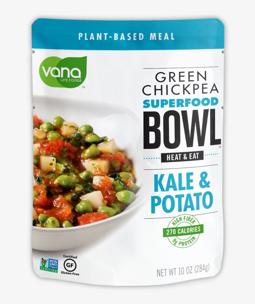 Green Chickpea Superfood Bowl - Food, transparent png