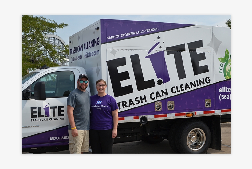 Blaire And Chelsie Howe, Owners Of Elite Trash Can - Banner, transparent png