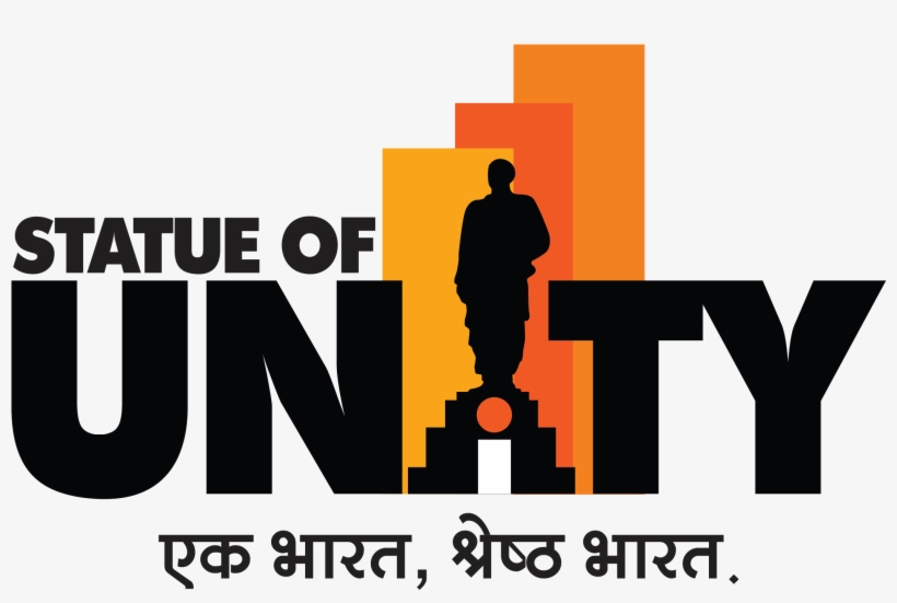 Statue Of Unity Logo 2 By Carrie - Statue Of Unity Logo, transparent png