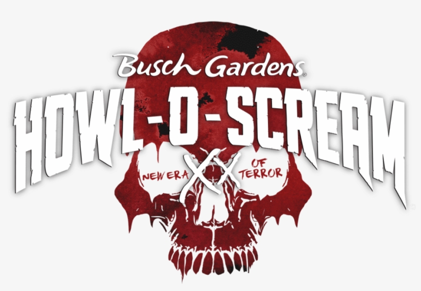 Howl O Scream 20th Anniversary Logo - Busch Gardens Howl O Scream 2018, transparent png
