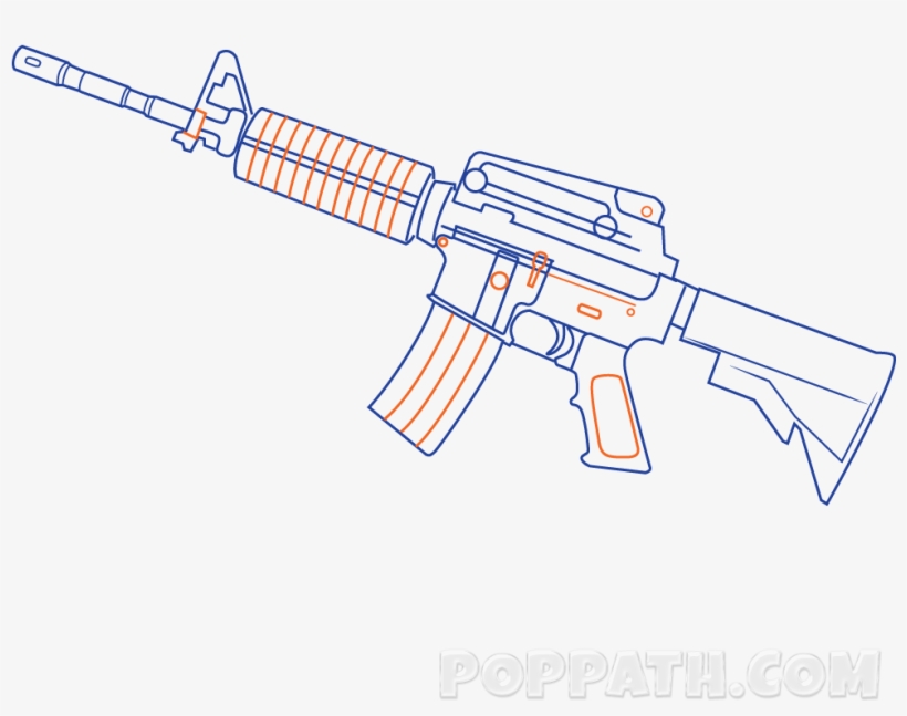 Play Slideshow - Assault Rifle, transparent png