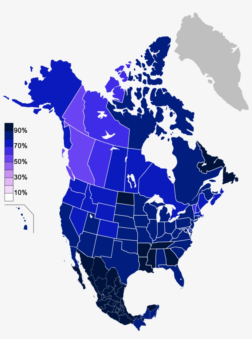 North America Map Icon, transparent png