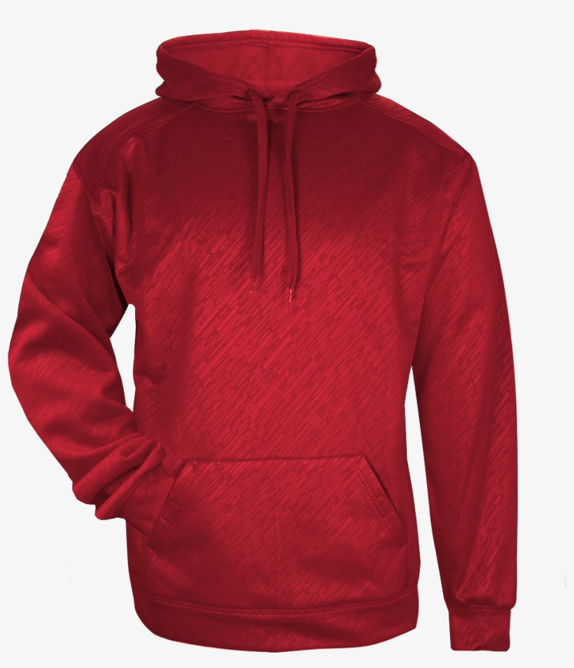 1431 Badger Sport Line Embossed Hood - Sweatshirt, transparent png
