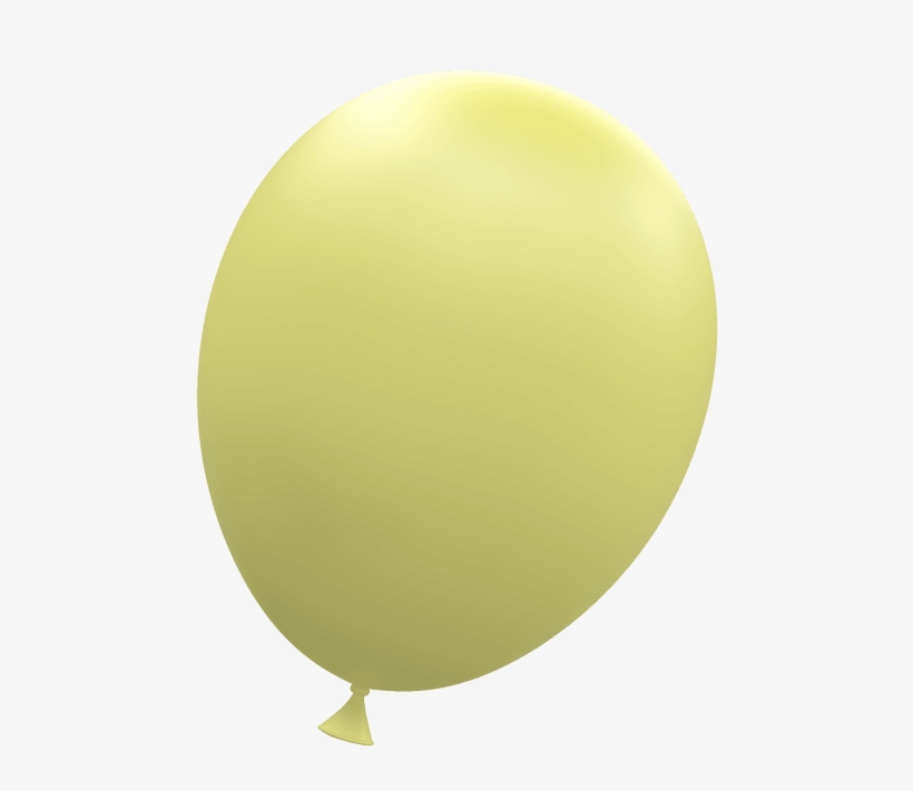 Word Party Balloon Yellow 650 - Balloon, transparent png