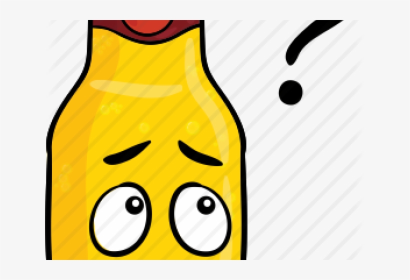 Water Bottle Clipart Emoji, transparent png