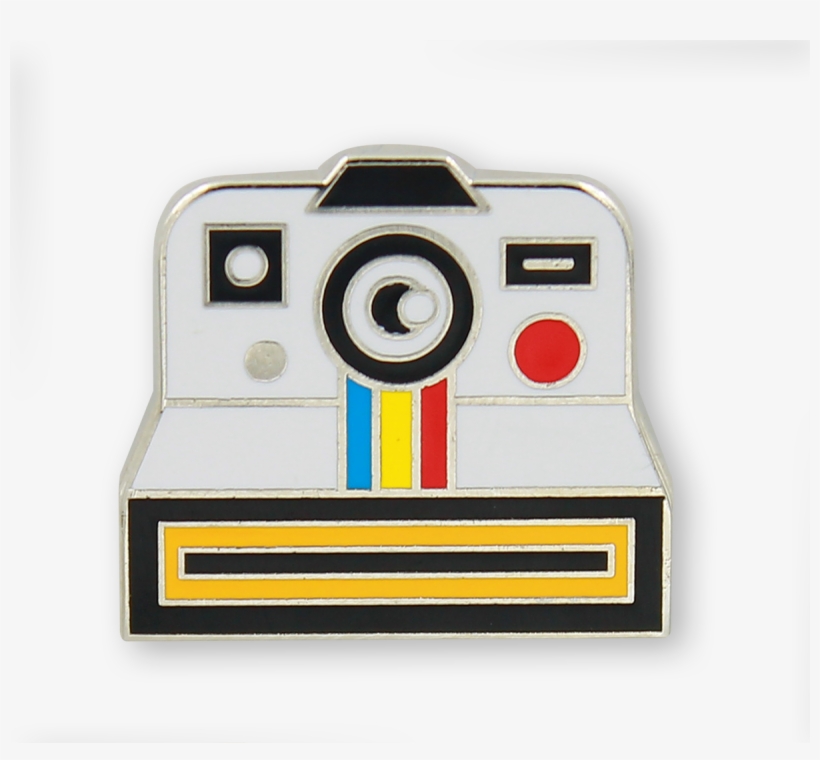 Retro Camera Enamel Pin - Camera Lens, transparent png