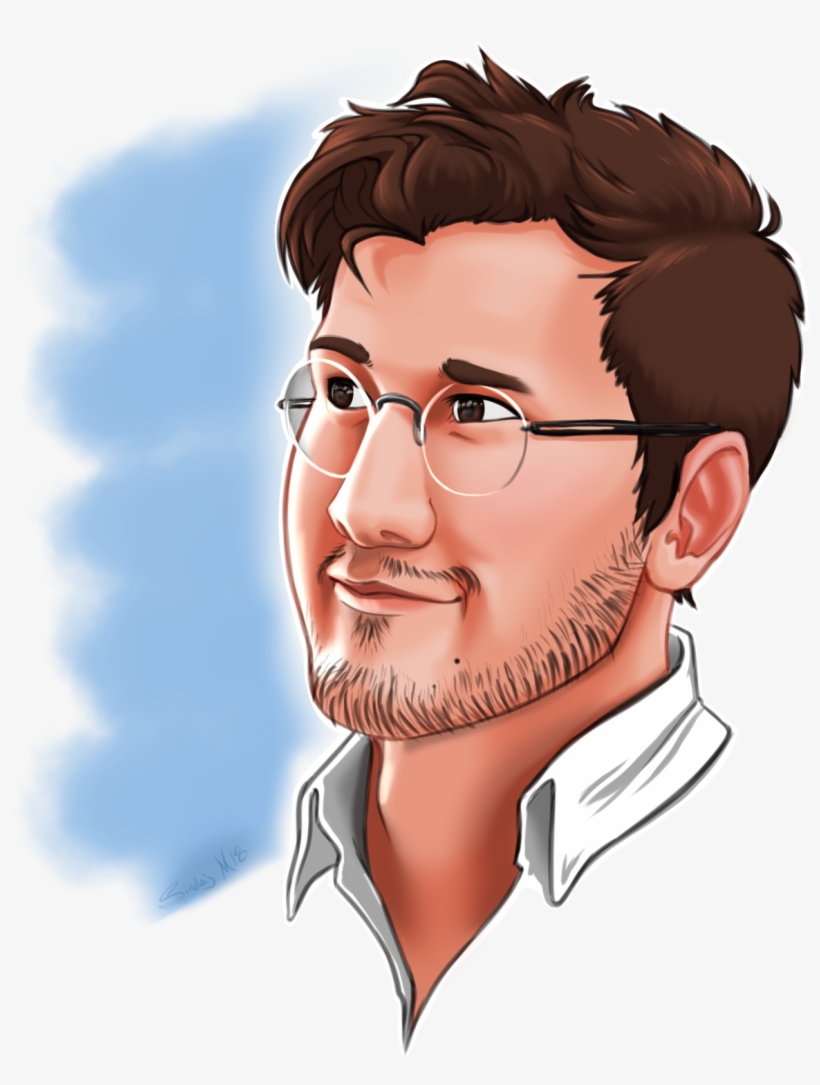 “when @markiplier Gets A New Pair Of Glasses That Are - Cartoon, transparent png