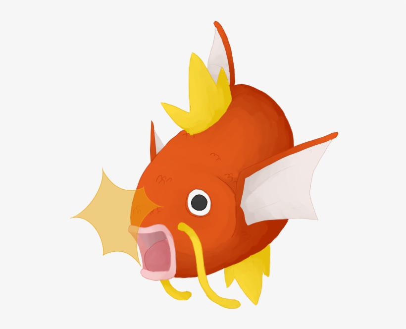 Magikarp Used Tackle By Silverthecreator - Cartoon, transparent png