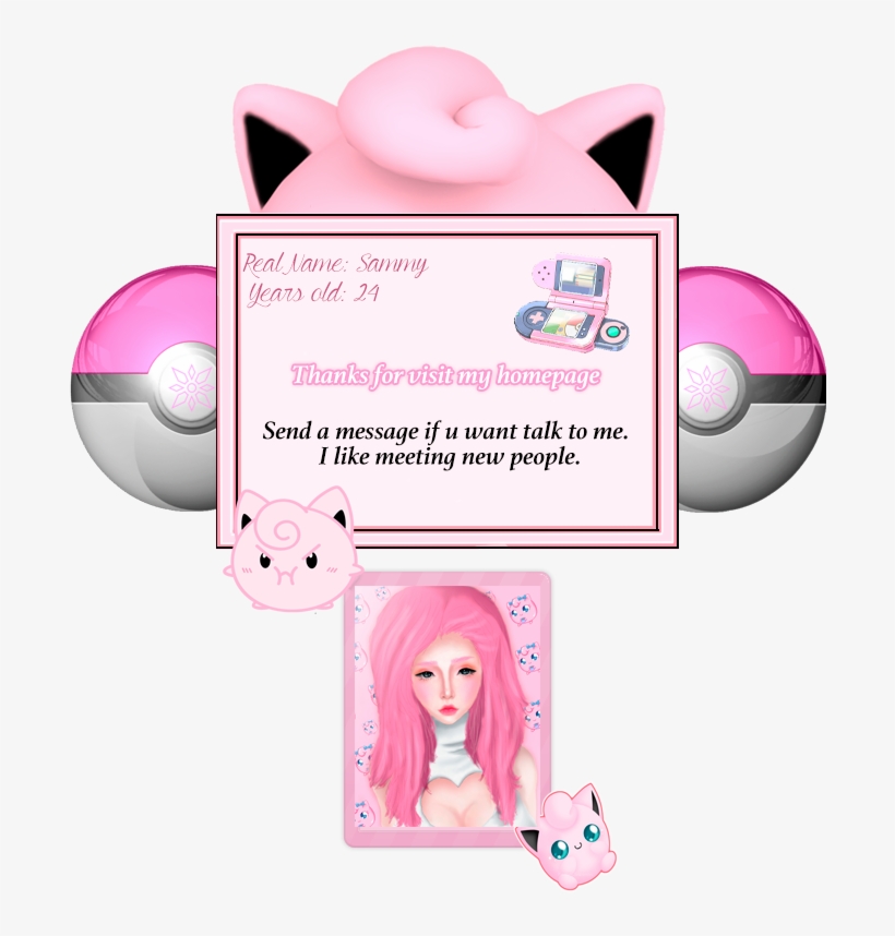 Jiggly Baby Jigglypuff Zpssvsigic7 - Mp3 Player, transparent png