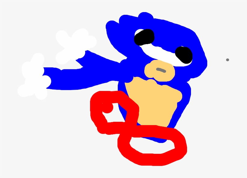 Sanic 1 -, transparent png