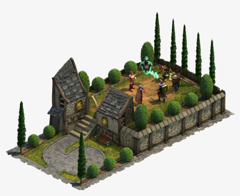 Sc Training Grounds T1 0008 - Scale Model, transparent png