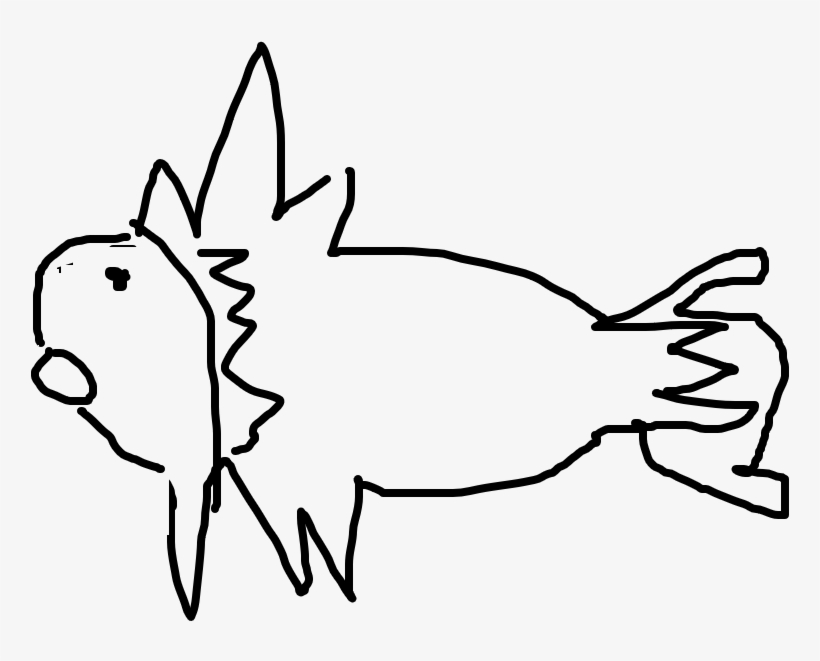 Magikarp - Shark, transparent png