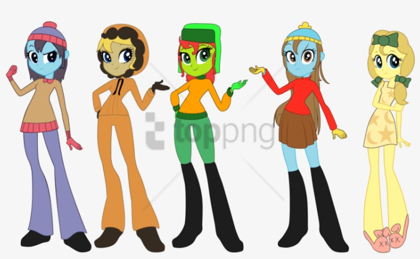 Free Png Download Equestria Girls South Park Png Images - Mlp Eg South Park, transparent png