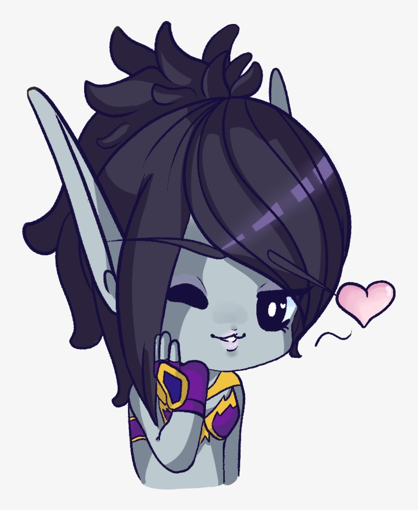 A Cutie Void Elf Twitch Emote For Irene On Twitter - Cartoon, transparent png