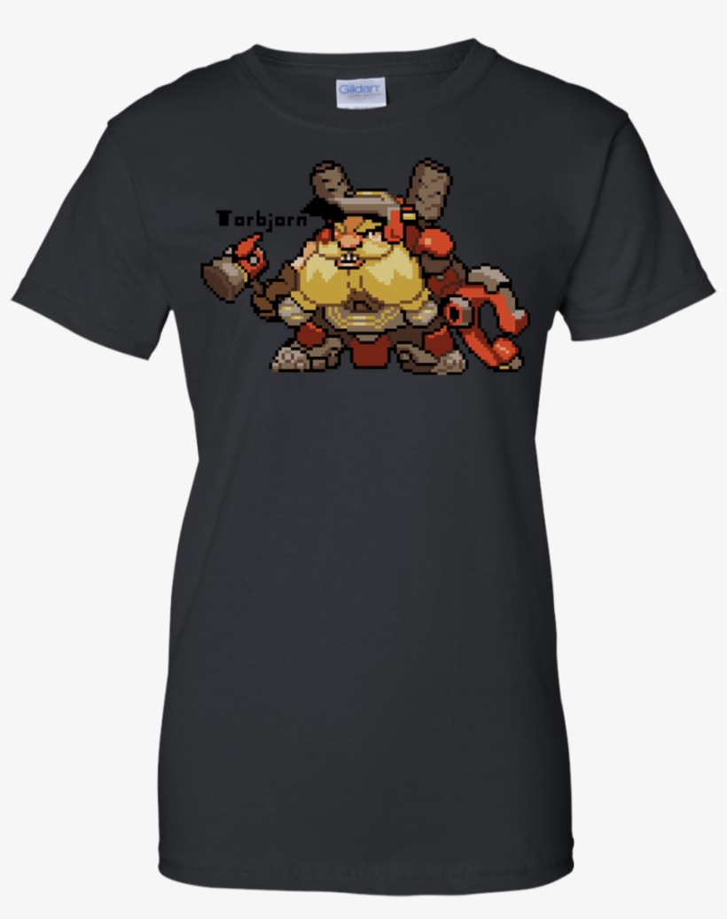 Overwatch Shirt Torbjorn Pixel Name Watchauto - T-shirt, transparent png