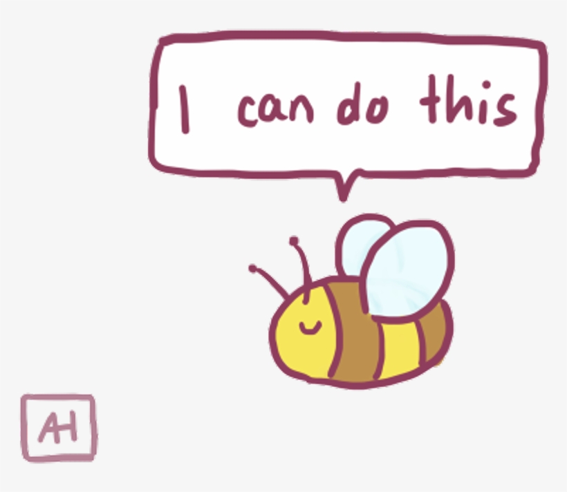 Bee Sticker - Cute Stickers Tumblr Png, transparent png