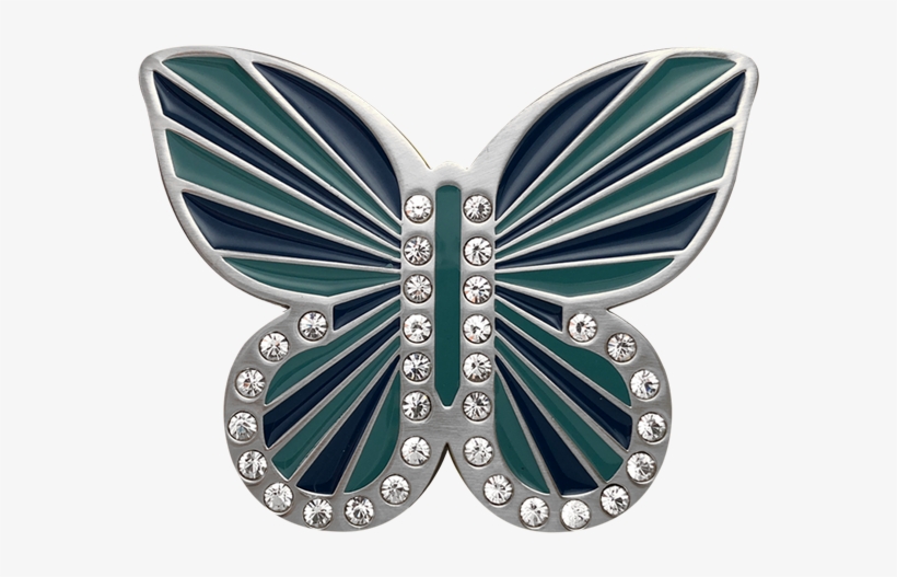 Aqua Blue Butterfly Buckle - Lycaena, transparent png