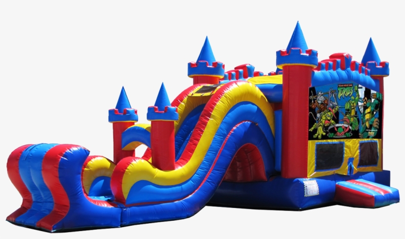 Ninja Turtles Bounce House Rental - Deluxe Bounce House, transparent png