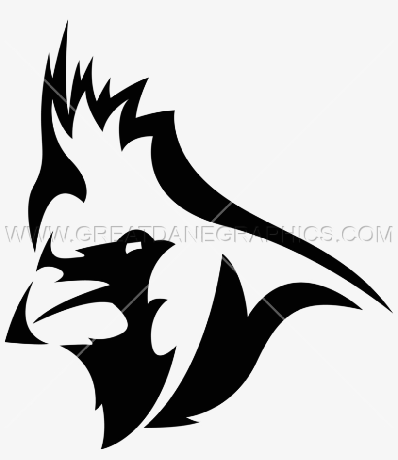 Svg Download Production Ready Artwork For T Shirt Printing - Transparent Cardinal Mascot Clipart, transparent png