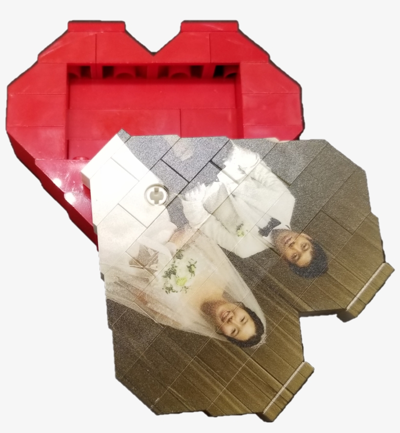 Valentines Day Heart Box Custom Print Service - Wood, transparent png