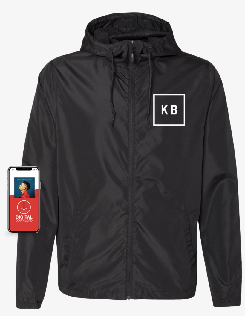 Black Windbreaker Experiment Digital Album - Kane Brown Hoodies, transparent png