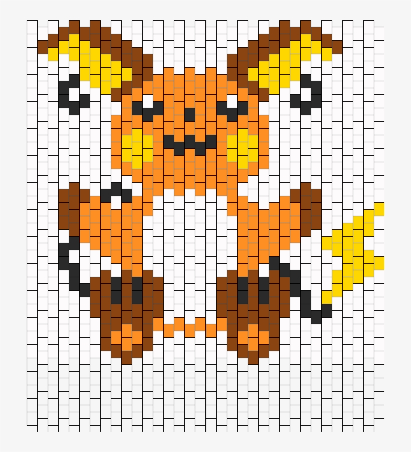Raichu Cuff Kandi Pattern - Bee, transparent png
