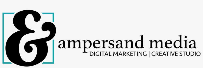 Ampersand Media Logo - Monochrome, transparent png