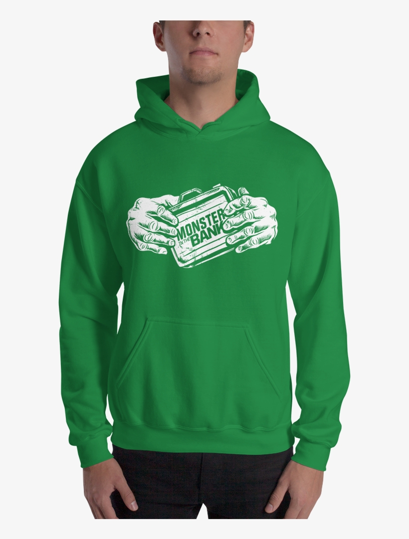 Braun Strowman "monster In The Bank" Pullover Hoodie - Sweatshirt, transparent png