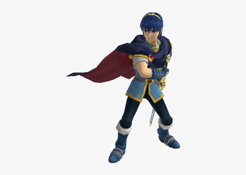 Marth Render - Figurine, transparent png
