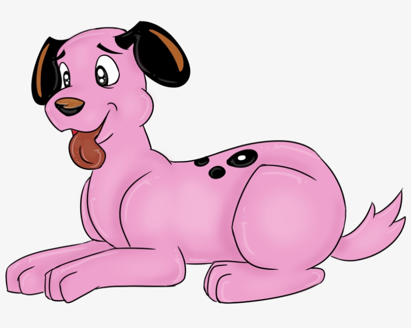 Courage The Cowardly Dog - Cartoon, transparent png