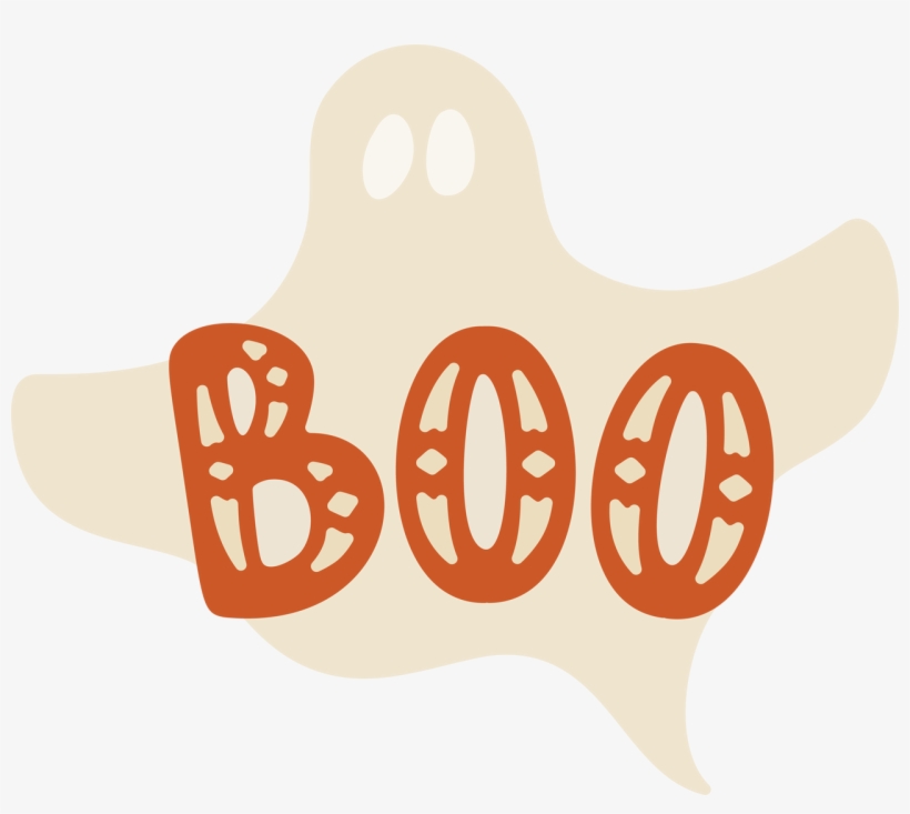 Boo Svg Cut File, transparent png