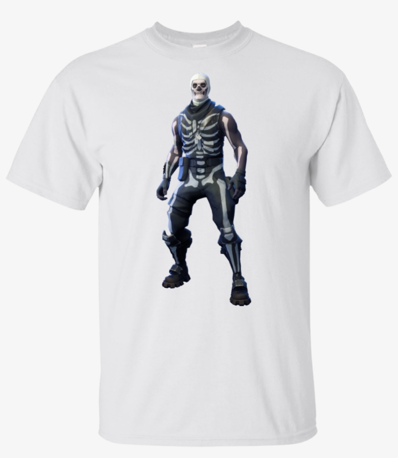 Kids Skull Trooper Fortnite T-shirt - Fortnite Skull Trooper Pdf, transparent png