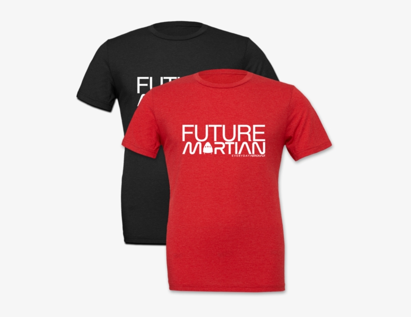 Future Martian Adult Tee - Active Shirt, transparent png