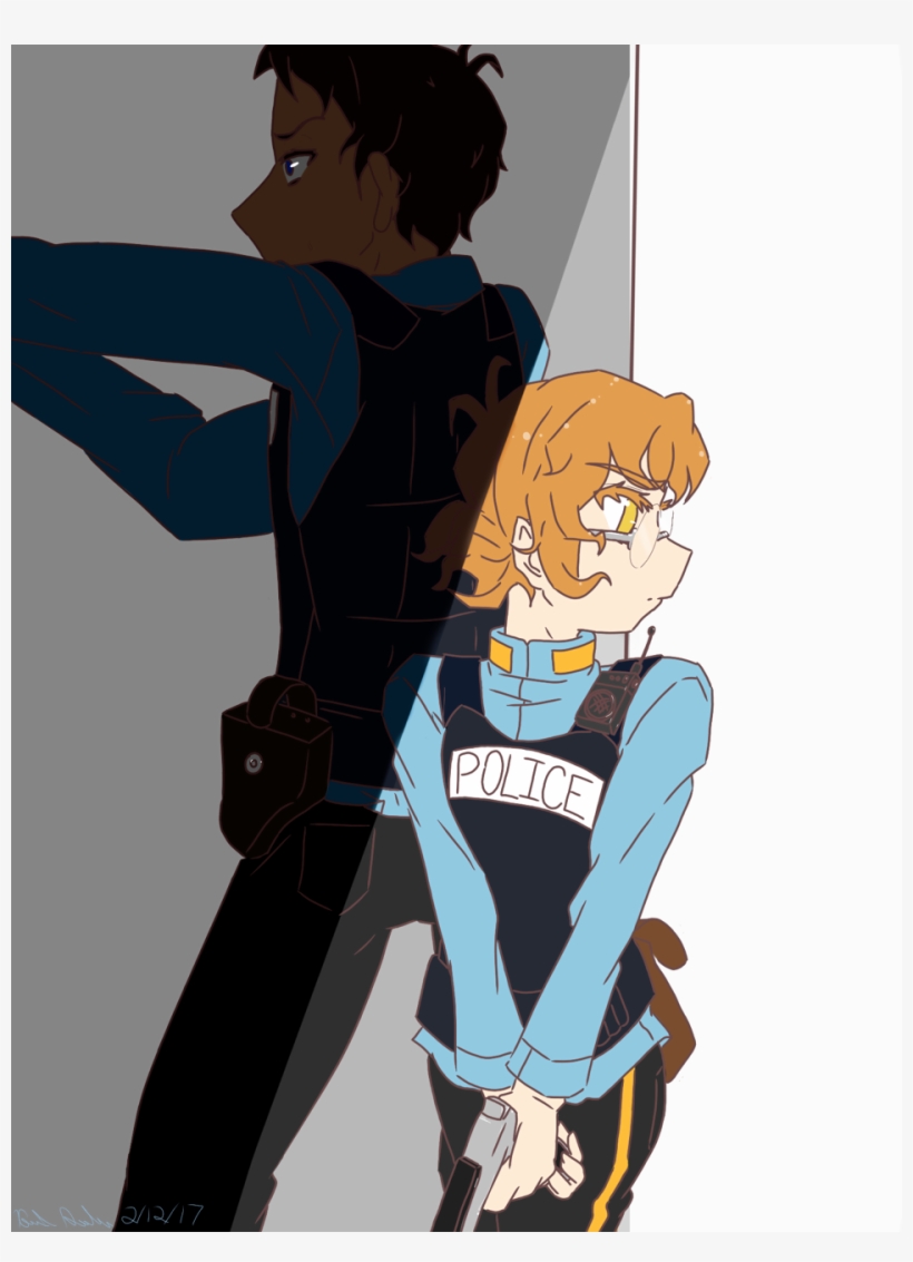 Lance And Pidge As Police Officer Cops From Voltron - Police Officer Lance Voltron, transparent png