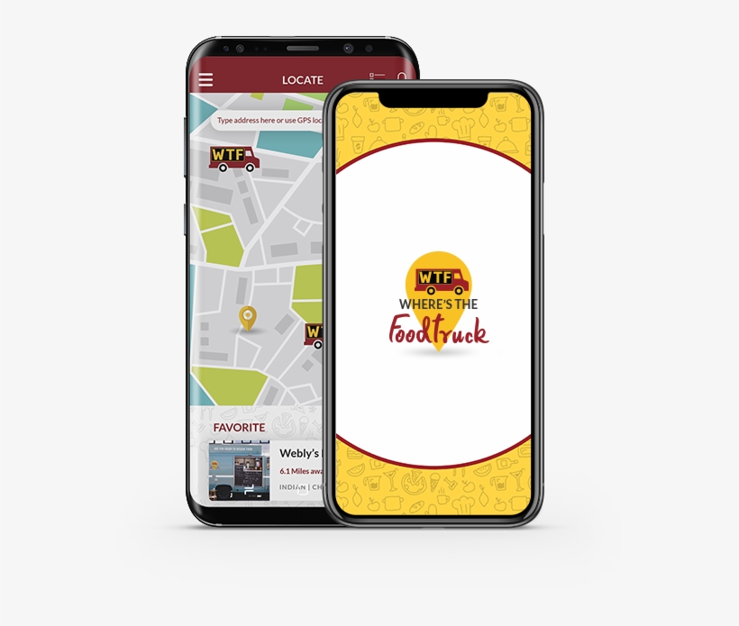 Download The App To Your Iphone Or Android - App Food Truck, transparent png