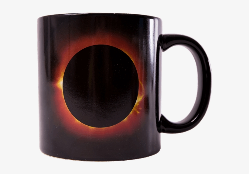Solar Eclipse Heat Change Mug - Mug, transparent png