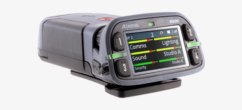 Bolero 6-key Beltpack - Riedel Bolero, transparent png