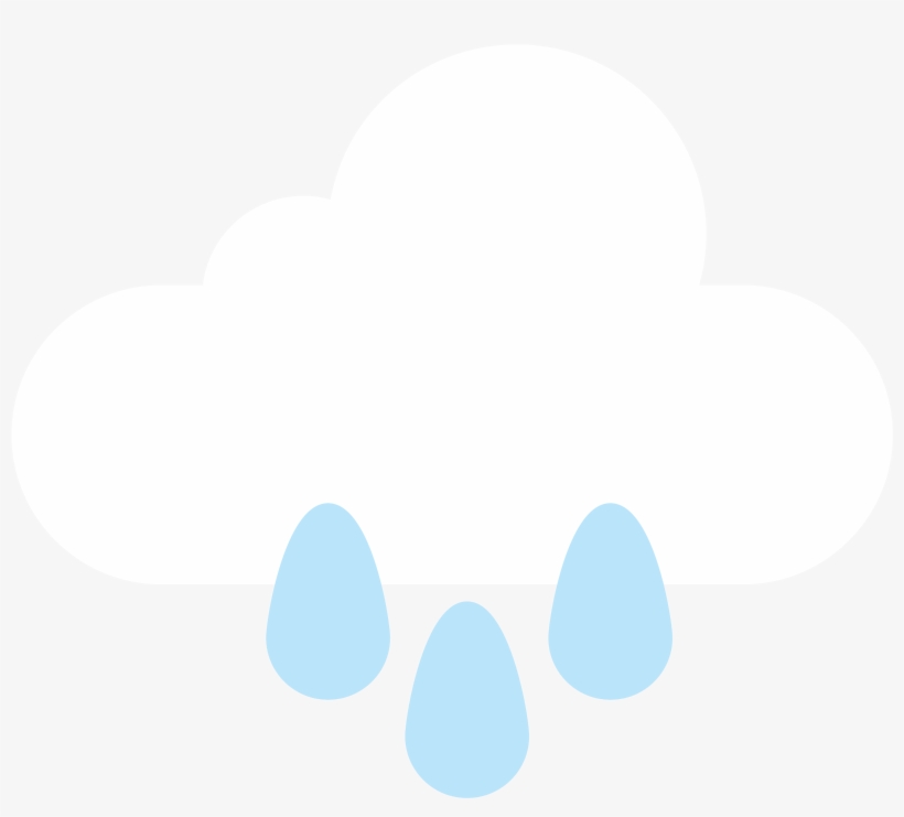 Rain - 2d Cloud Transparent, transparent png
