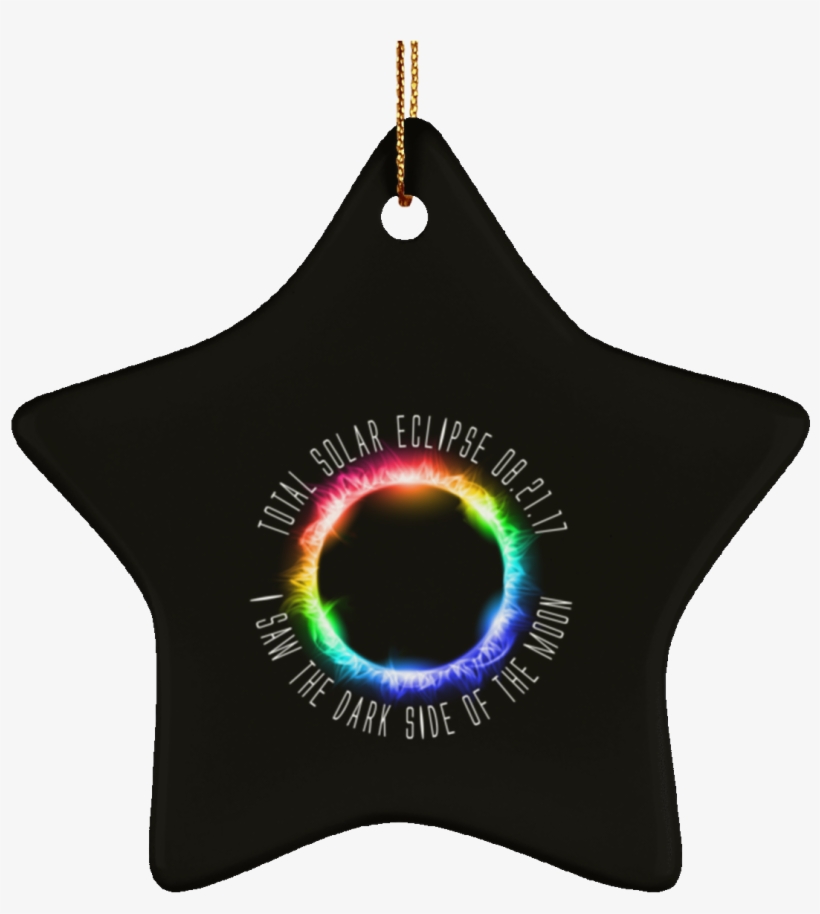 Christmas Tree Decorations - Eclipse 2017 T Shirts, transparent png