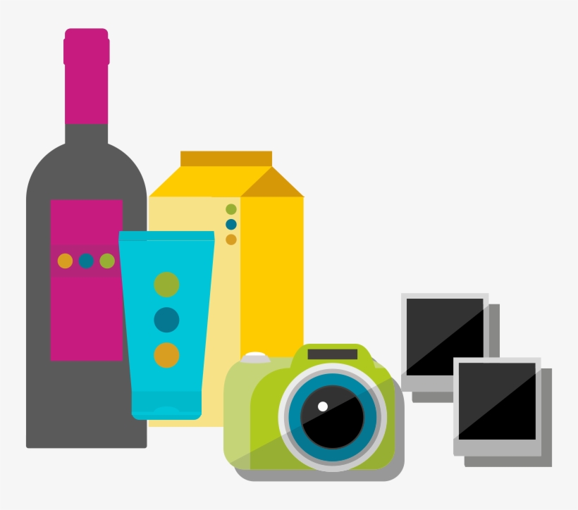 A Camera Taking Pictures Of Products - Graphic Design, transparent png