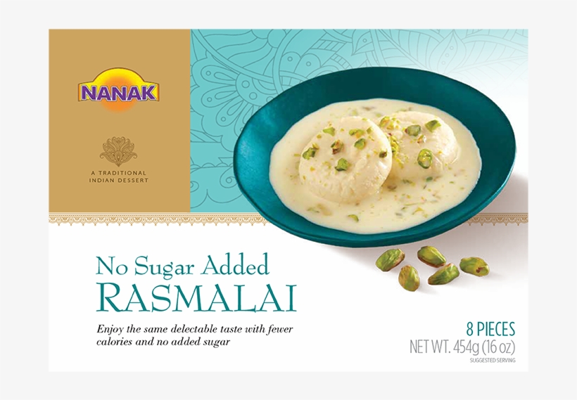 No Added Sugar Rasmalai - Nanak Rasmalai Price, transparent png