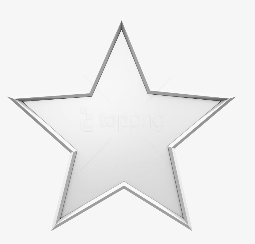 Free Png Star Png Images Transparent - White Star Vector Png, transparent png
